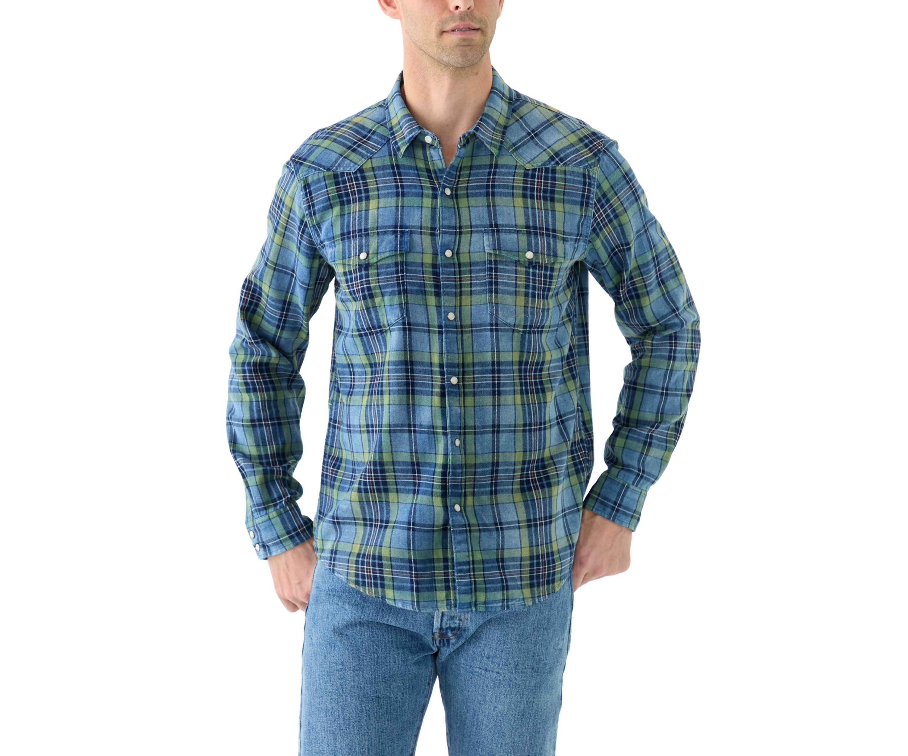 Twill Long Sleeve Masa Western Shirt