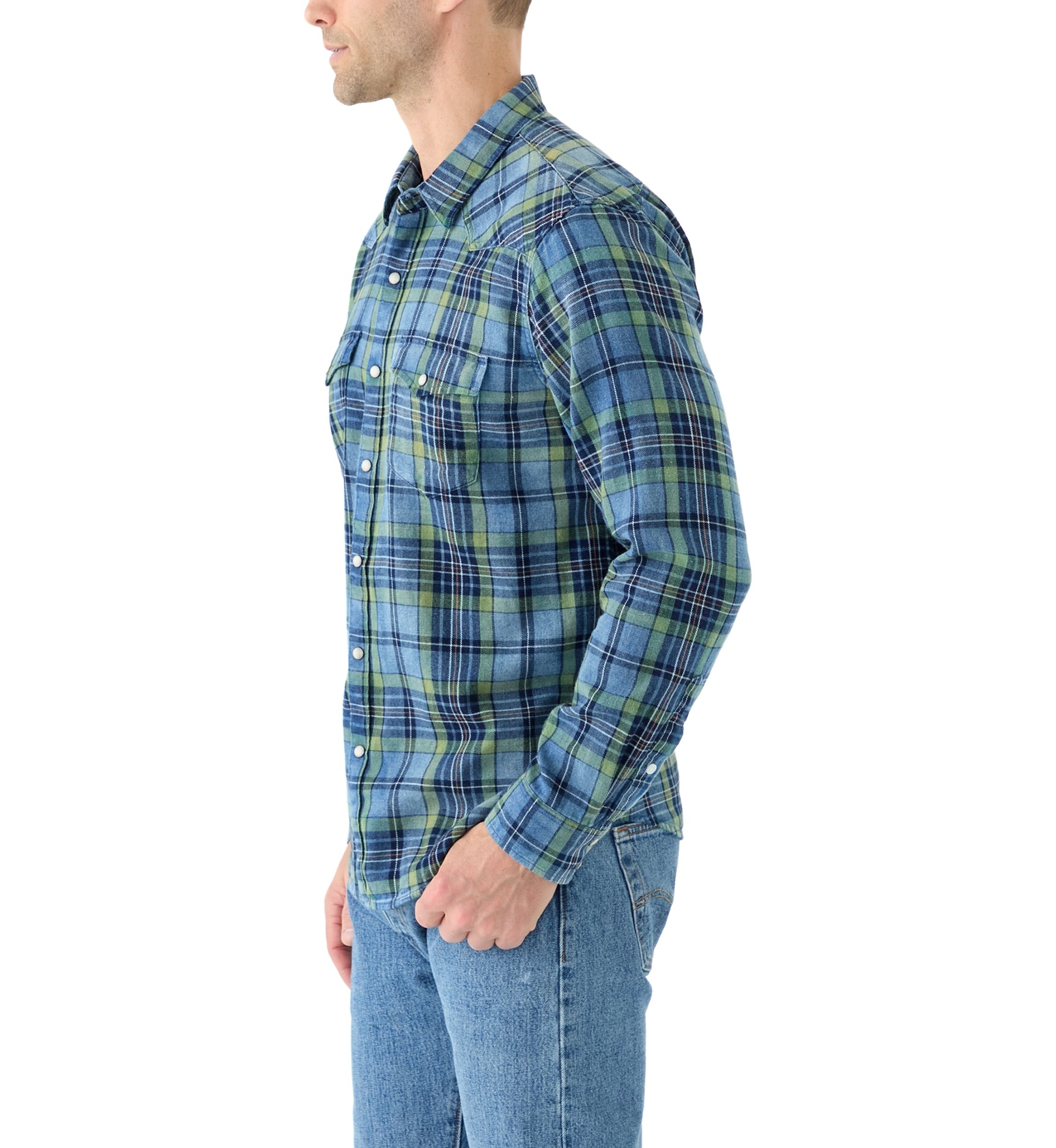 Twill Long Sleeve Masa Western Shirt