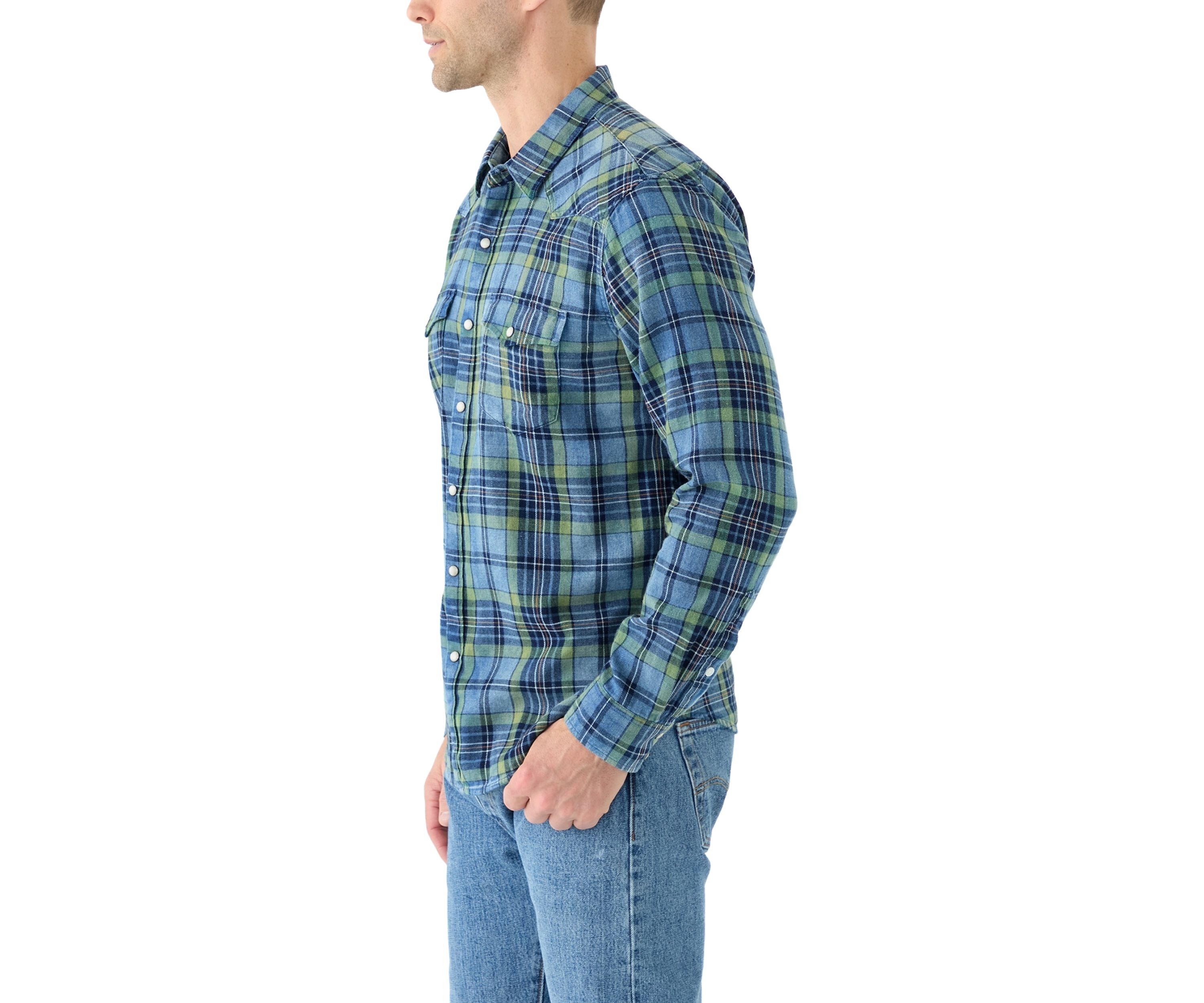 Twill Long Sleeve Masa Western Shirt