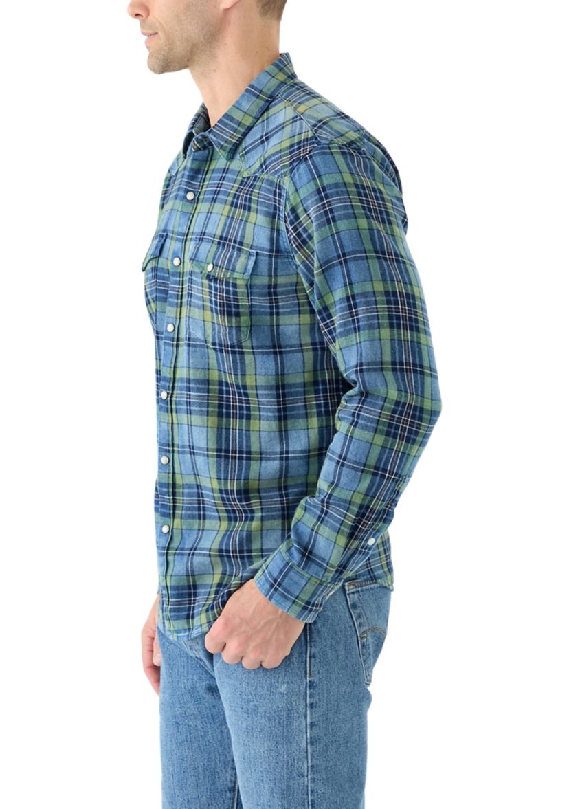 Twill Long Sleeve Masa Western Shirt