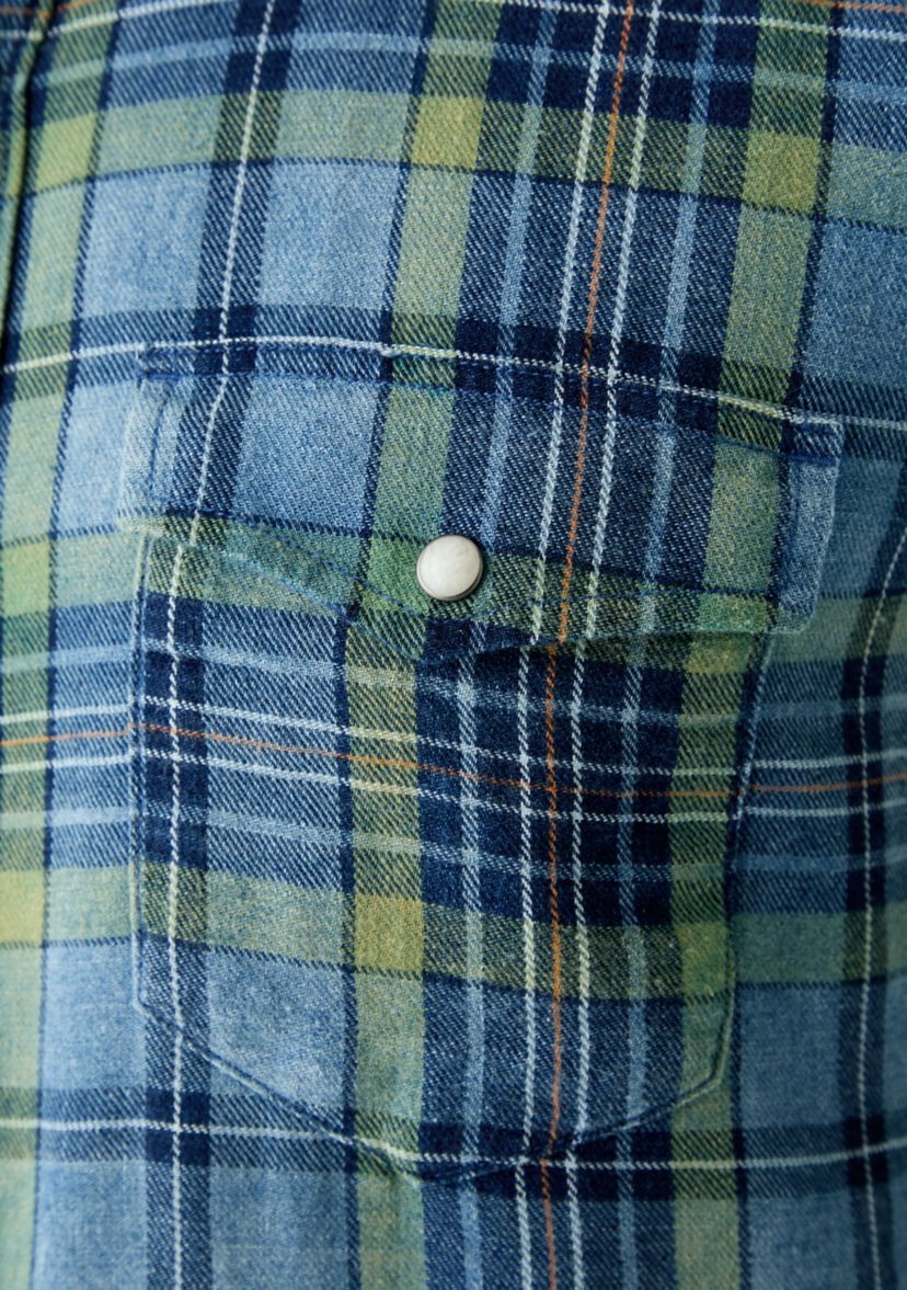 Twill Long Sleeve Masa Western Shirt