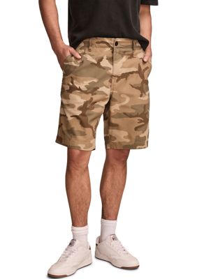 Lucky Brand Men's Camo Stretch Twill Shorts