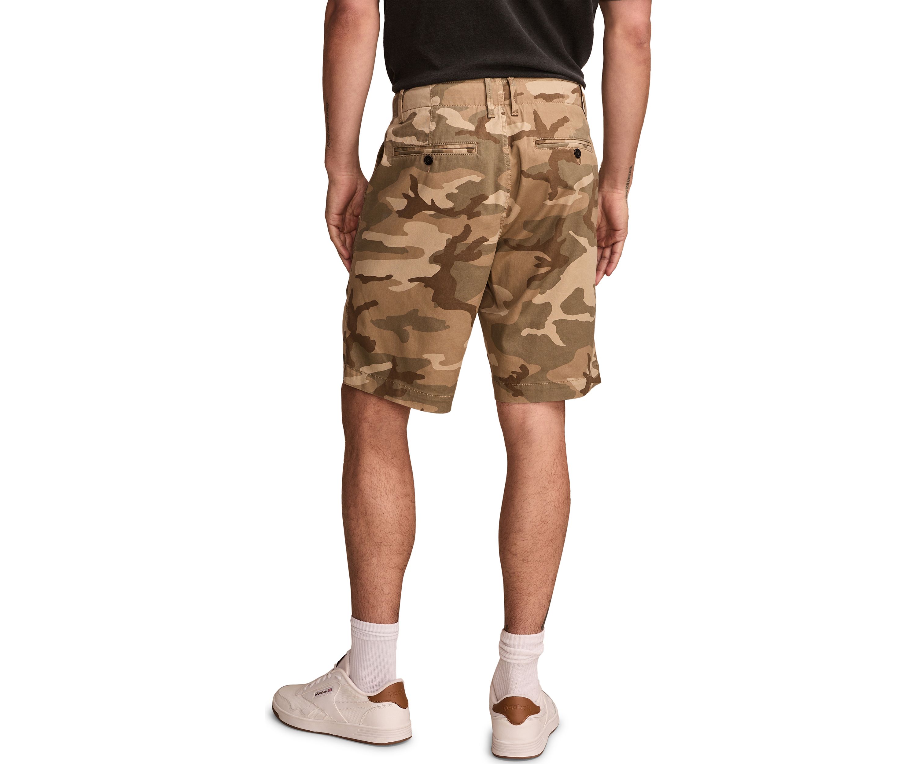 Camo Stretch Twill Shorts