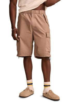 Lucky Brand Men's Parachute Cargo Shorts, Medium