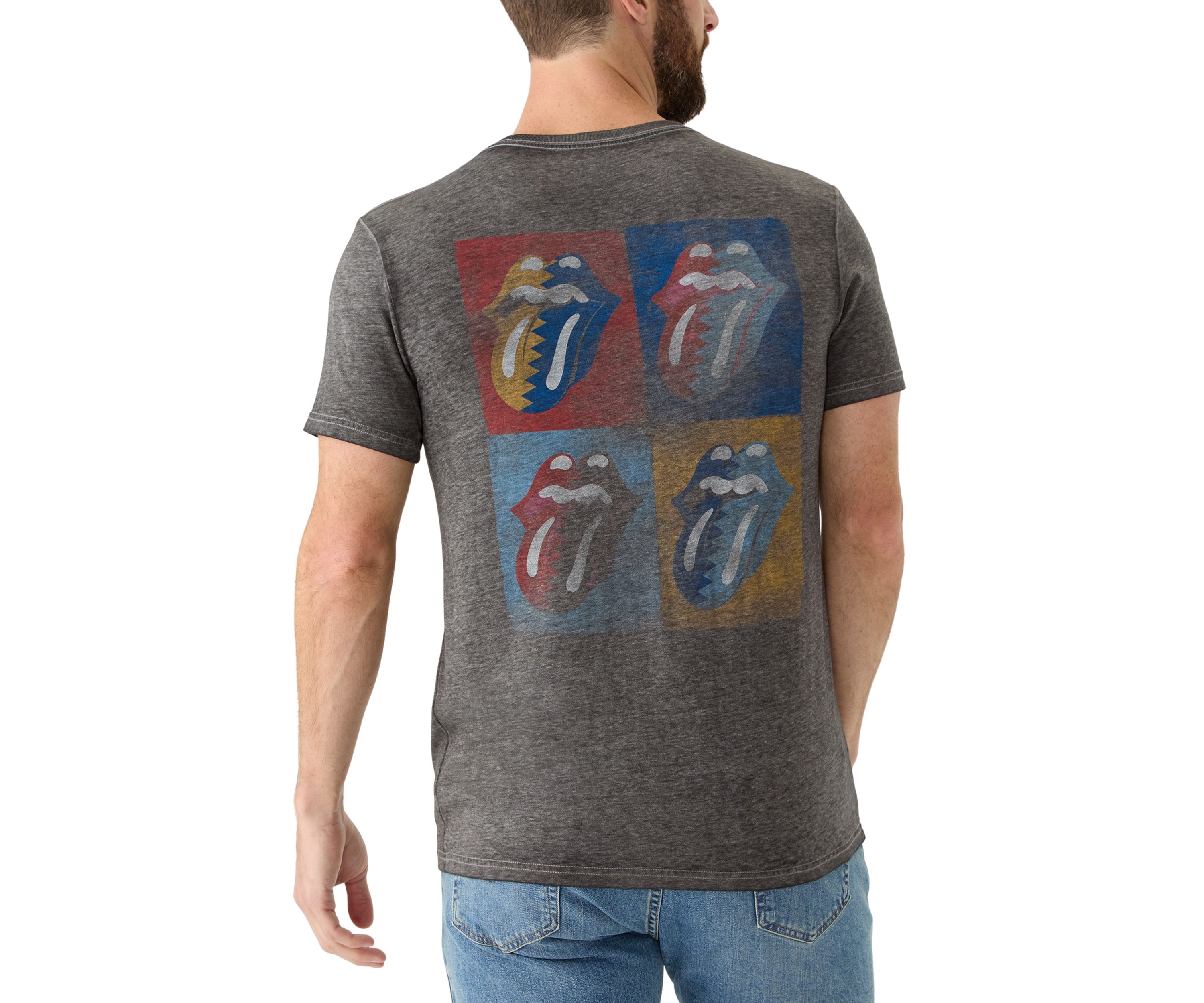 Mens Rolling Stones Tongues Graphic T-Shirt 