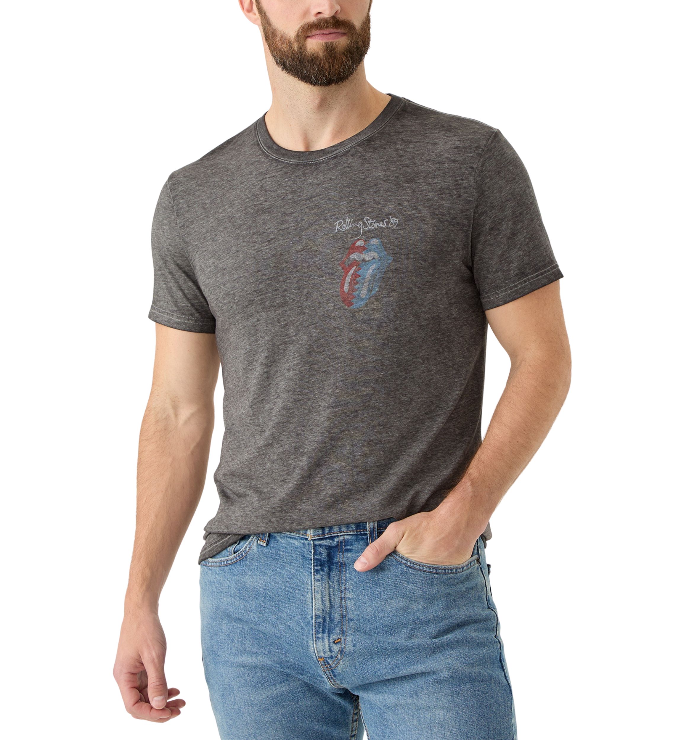 Mens Rolling Stones Tongues Graphic T-Shirt 