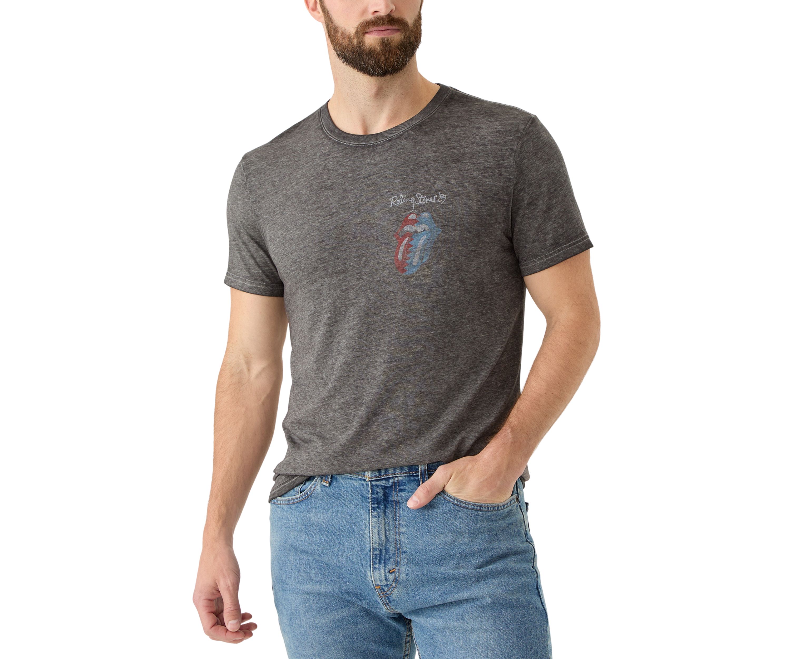 Mens Rolling Stones Tongues Graphic T-Shirt 