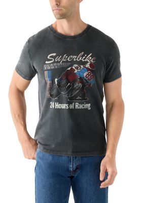 Lucky Brand Men's Superbike Graphic T-Shirt, 2XL
