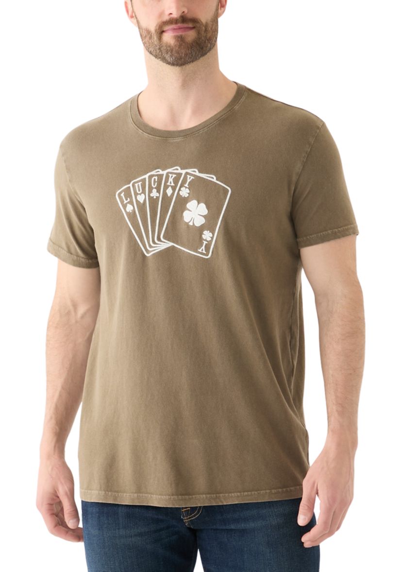 Lucky Cards Graphic T-Shirt
