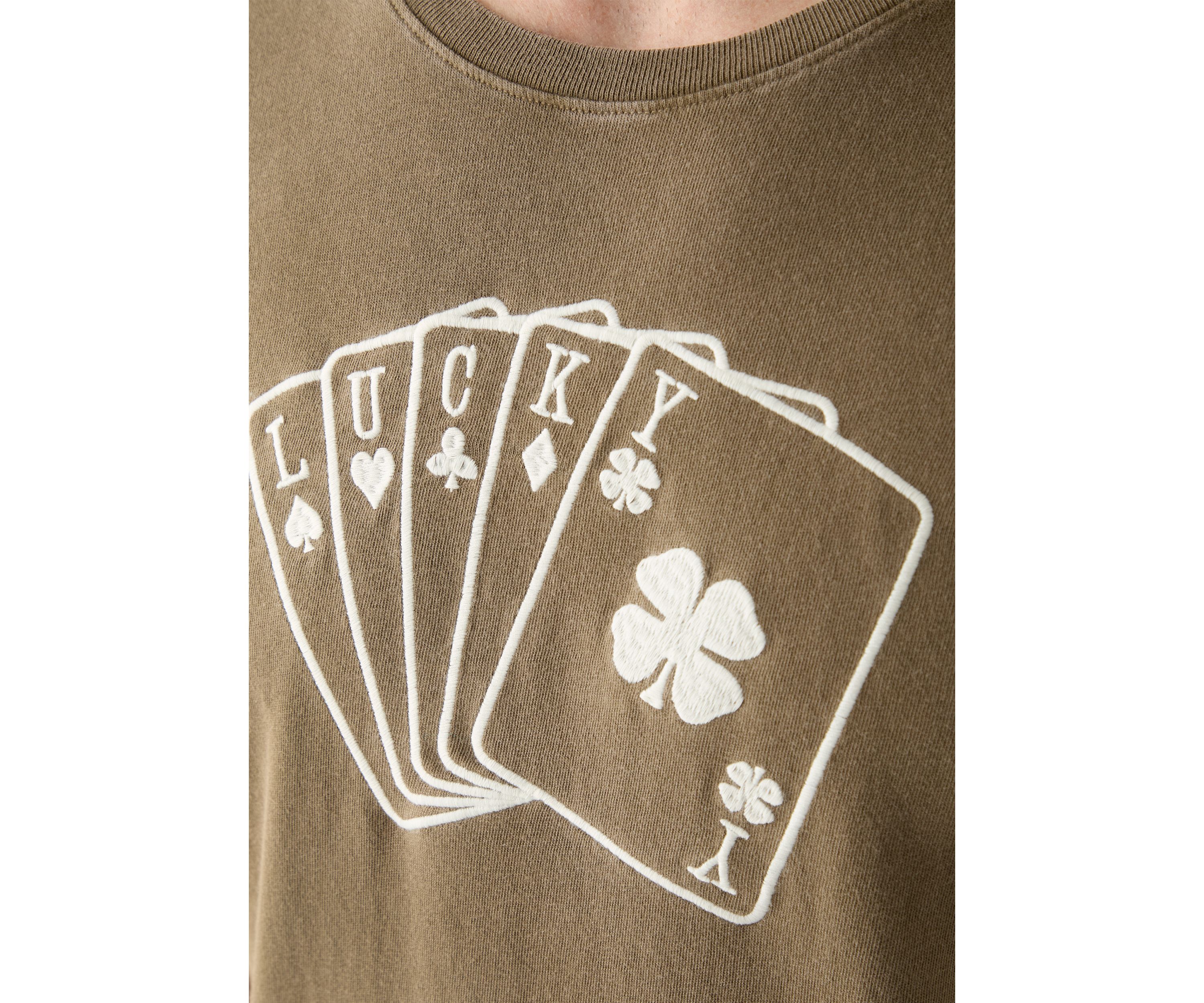 Lucky Cards Graphic T-Shirt