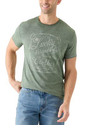 Lucky Brand Men's Label Graphic T-Shirt