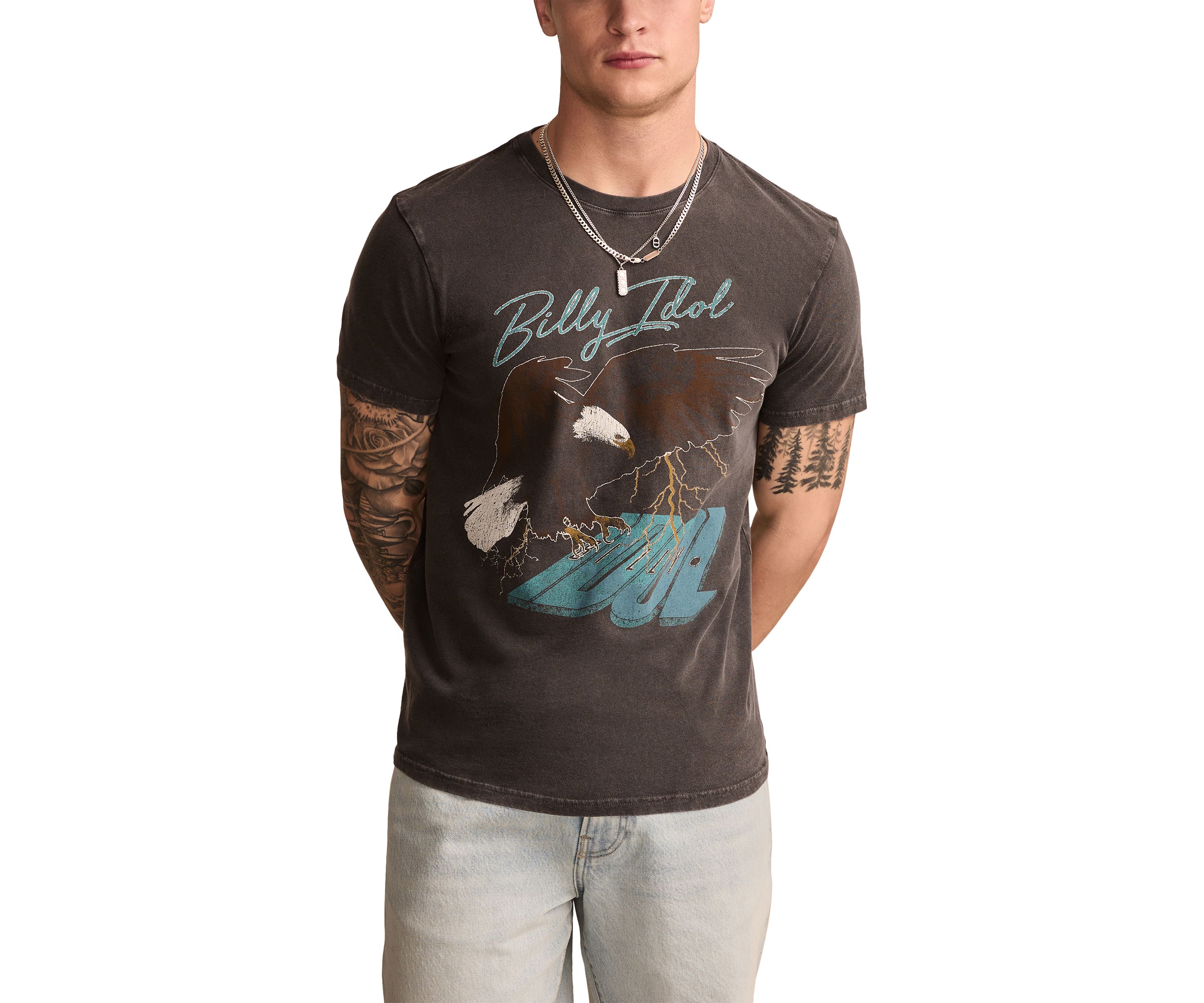 Billy Idol Short Sleeve Graphic T-Shirt