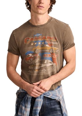 Lucky Brand Men's Camaro Montage Graphic T-Shirt