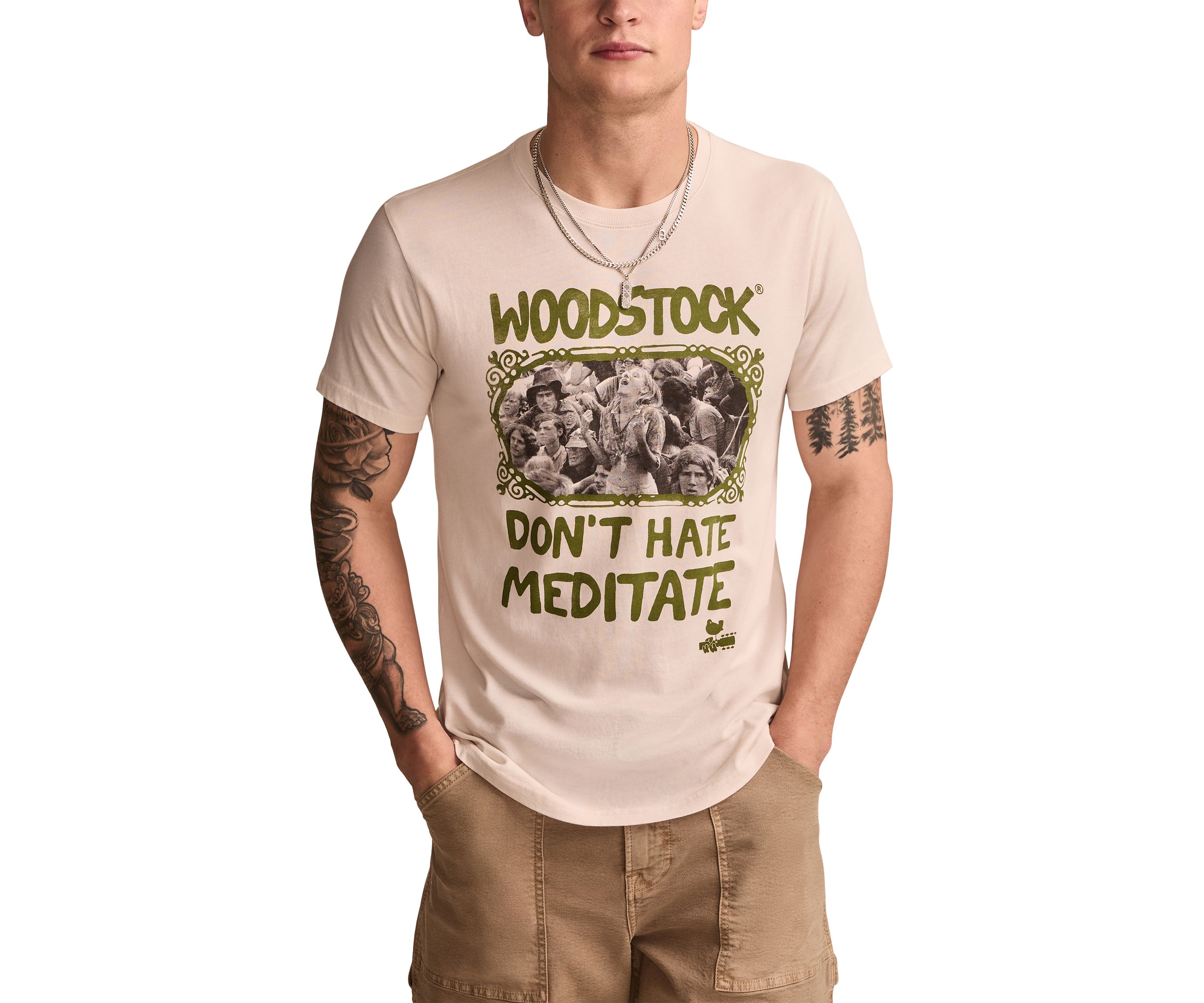 Woodstock Poster Graphic T-Shirt