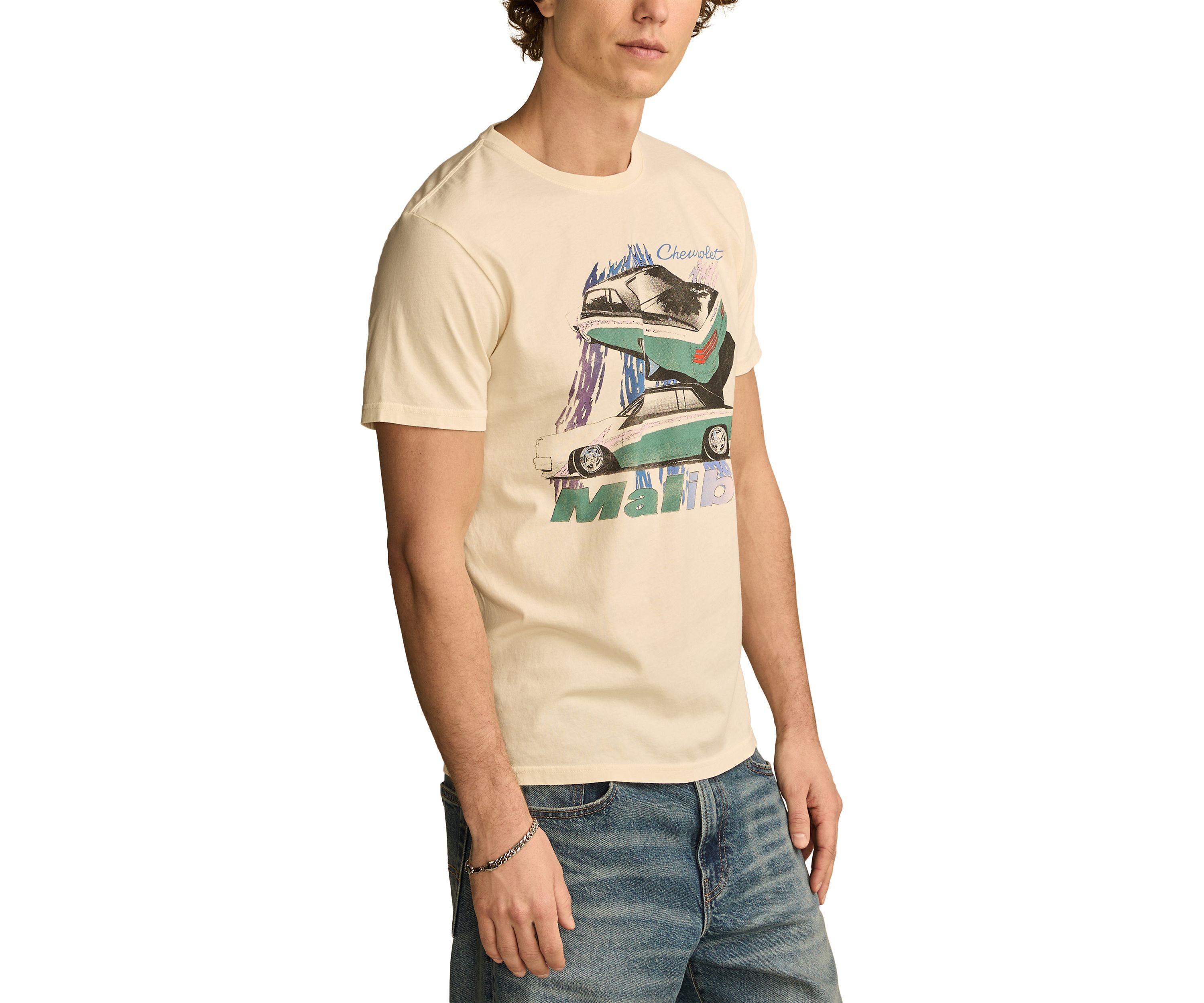 Chevrolet Malibu Short Sleeve Graphic T-Shirt