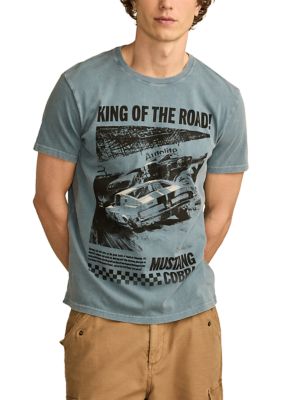 Lucky Brand Men's Mustang Cobra Graphic T-Shirt