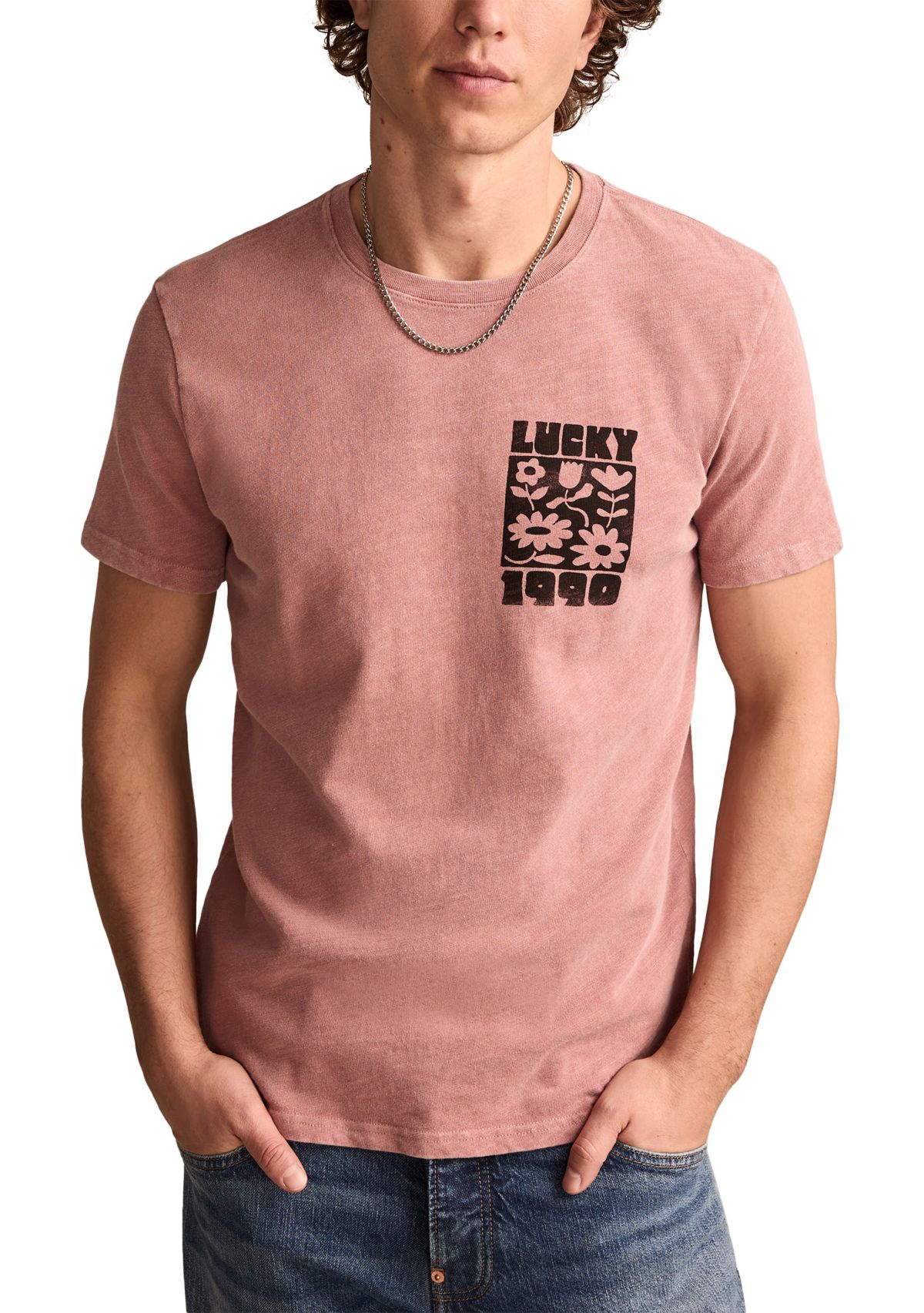 Peace Out Flowers Graphic T-Shirt