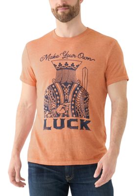 Lucky Brand Men's Make Your Luck Graphic T-Shirt