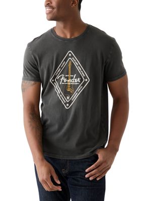 Lucky Brand Men's Fender Diamond Graphic T-Shirt