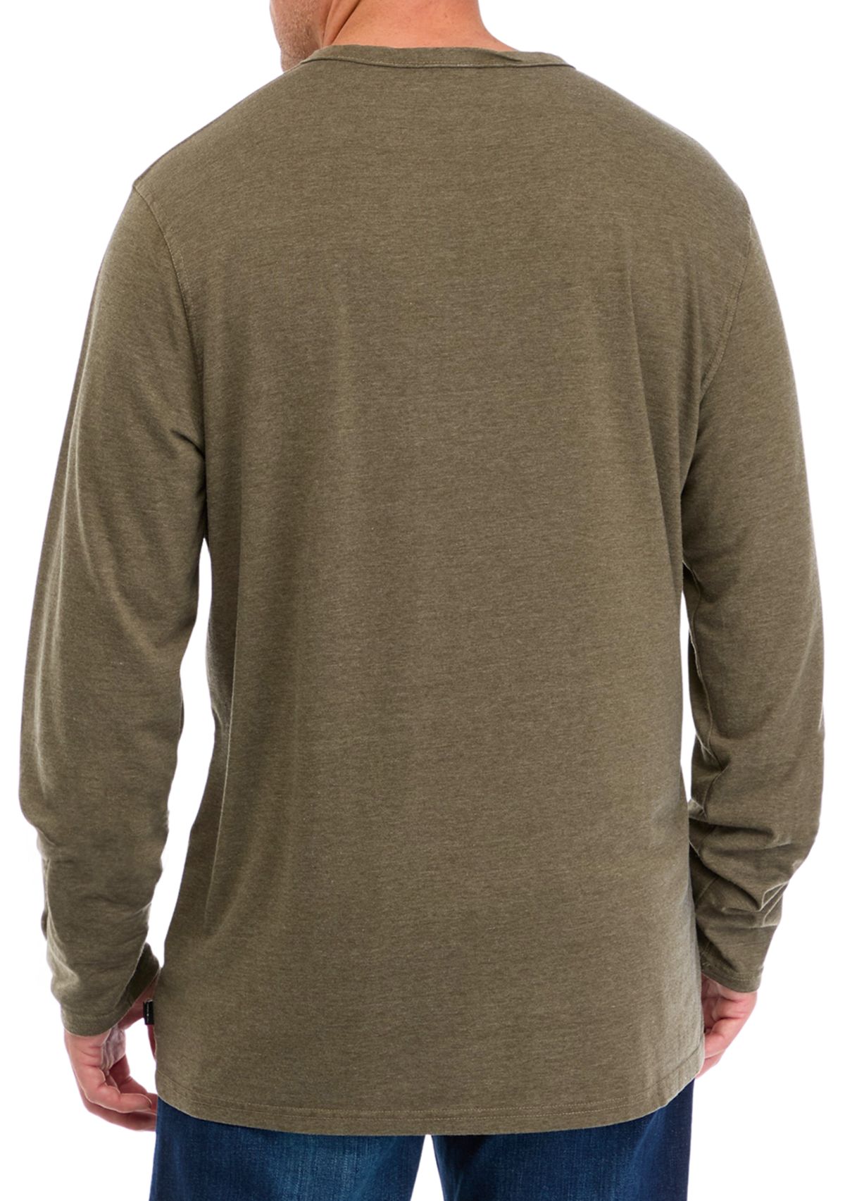 Big & Tall Burnout Notch T-Shirt 