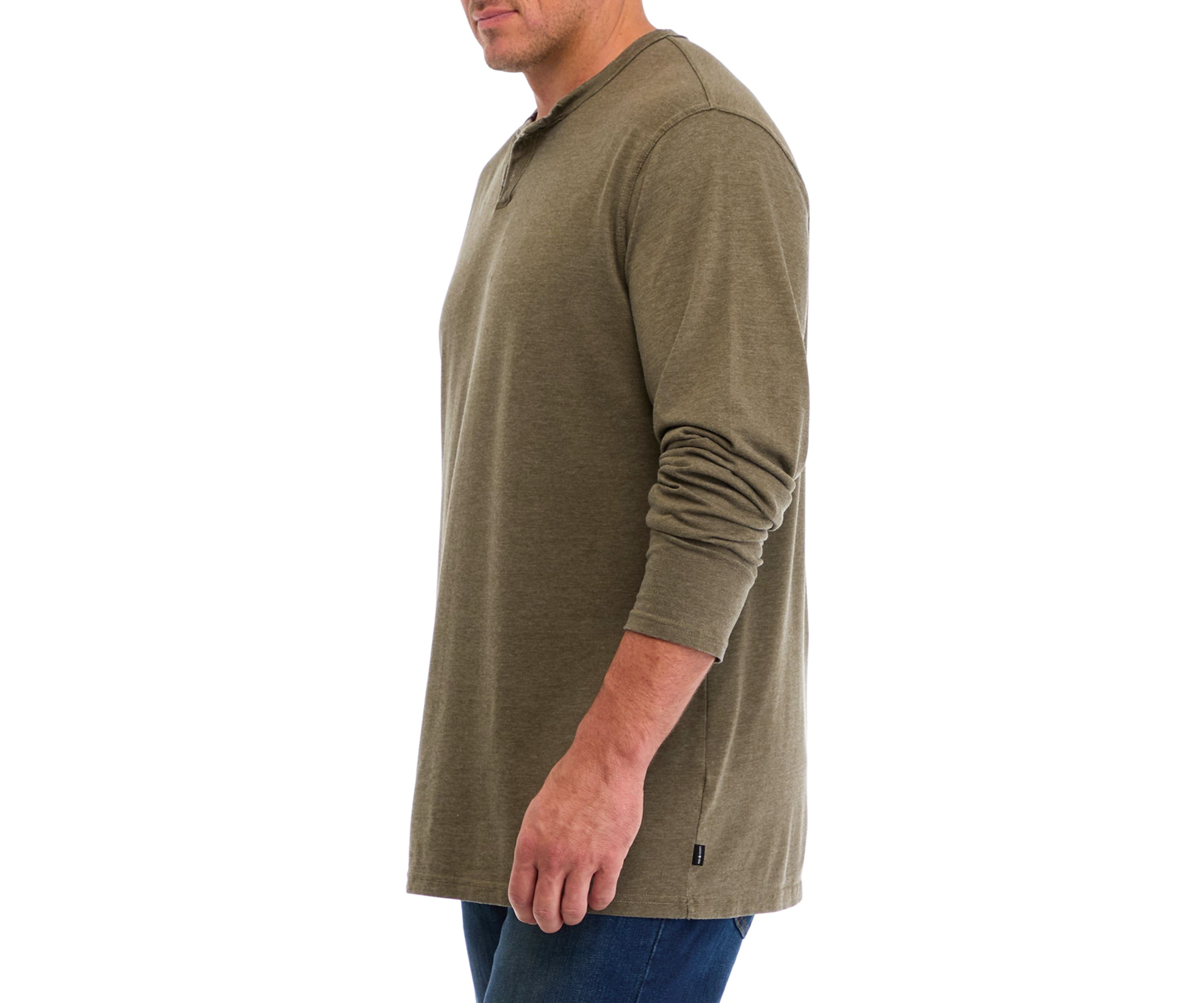 Big & Tall Burnout Notch T-Shirt 