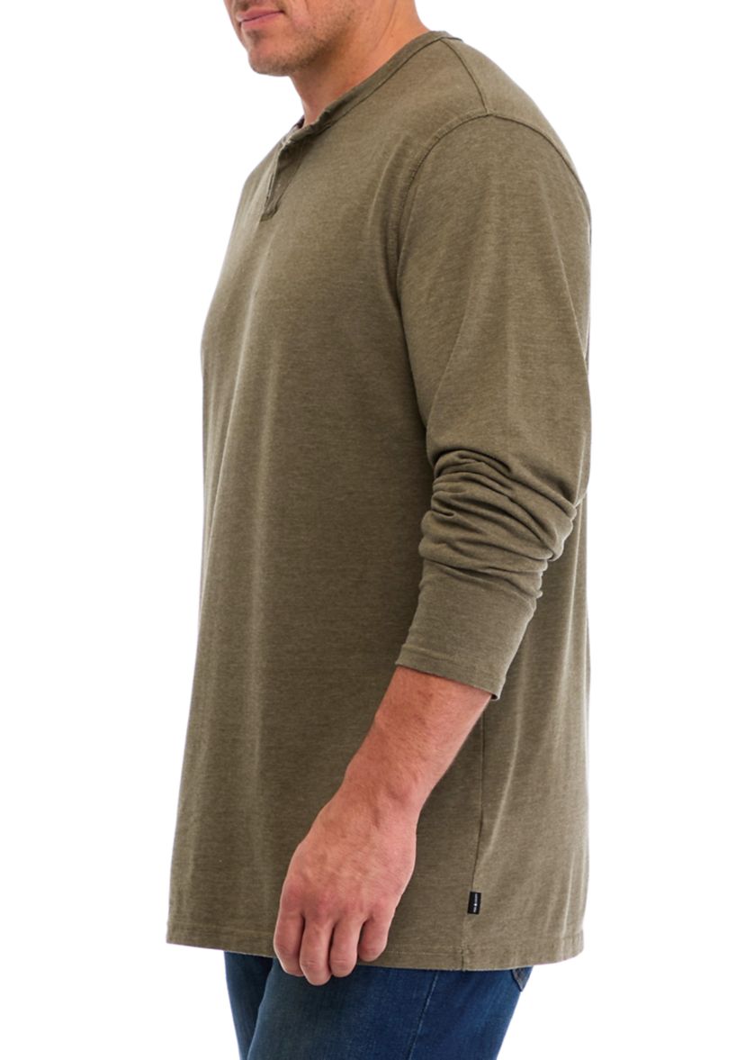 Big & Tall Burnout Notch T-Shirt 
