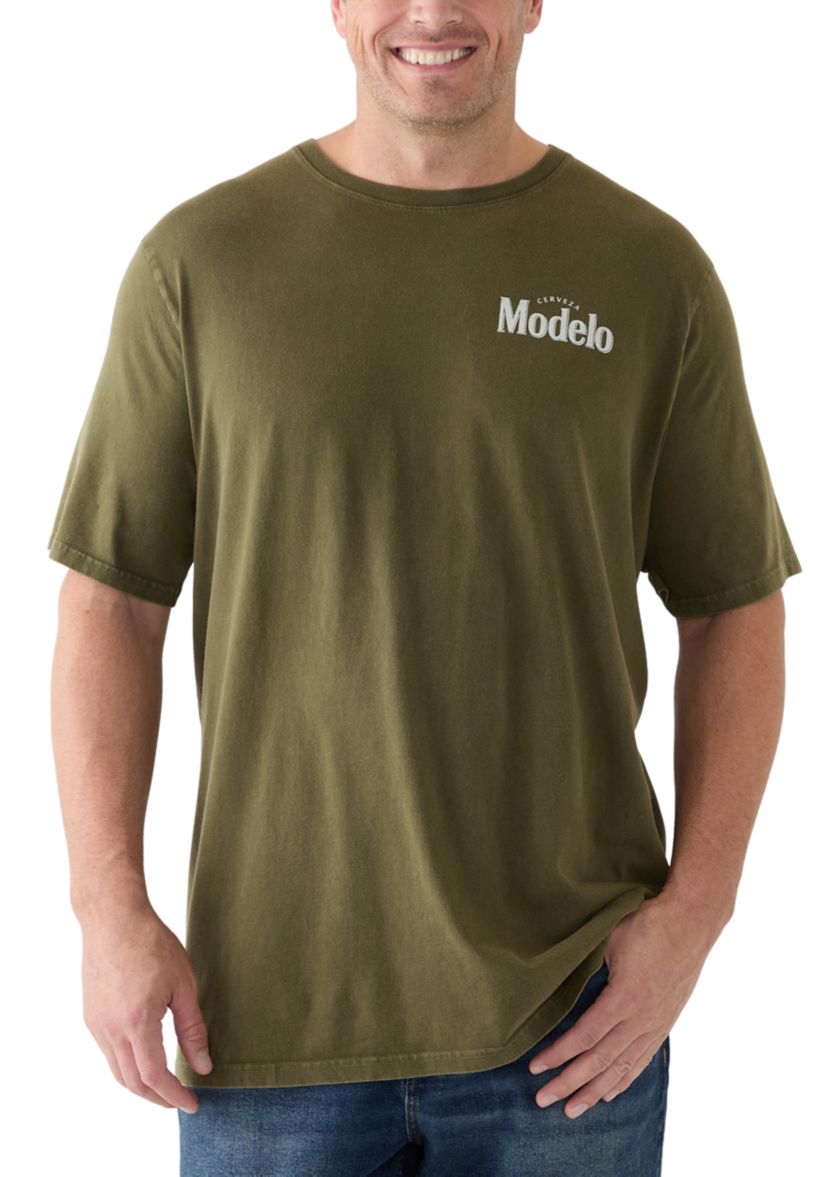 Big & Tall Short Sleeve Modelo Graphic T-Shirt 