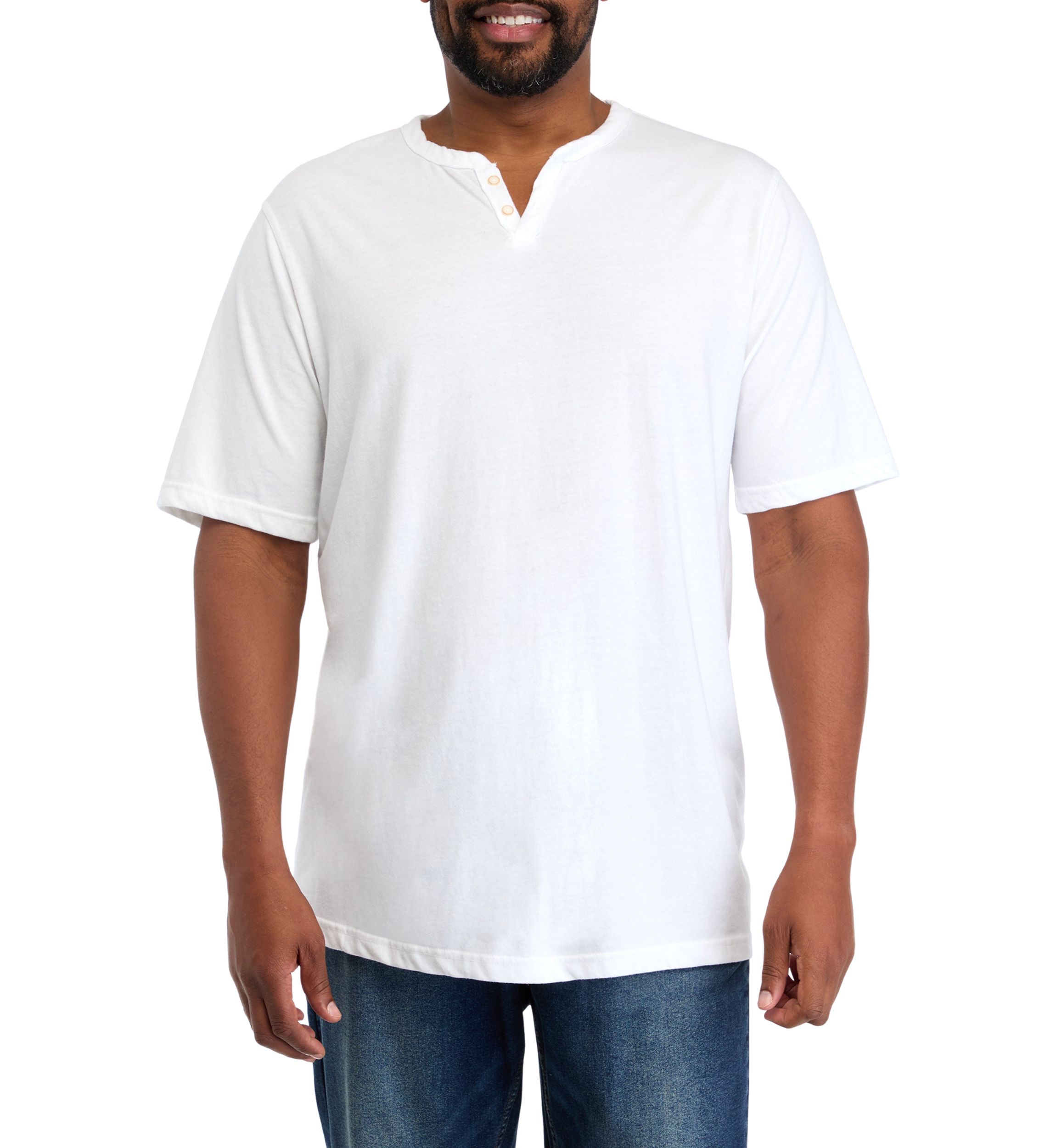 Big & Tall Short Sleeve Burnout T-Shirt