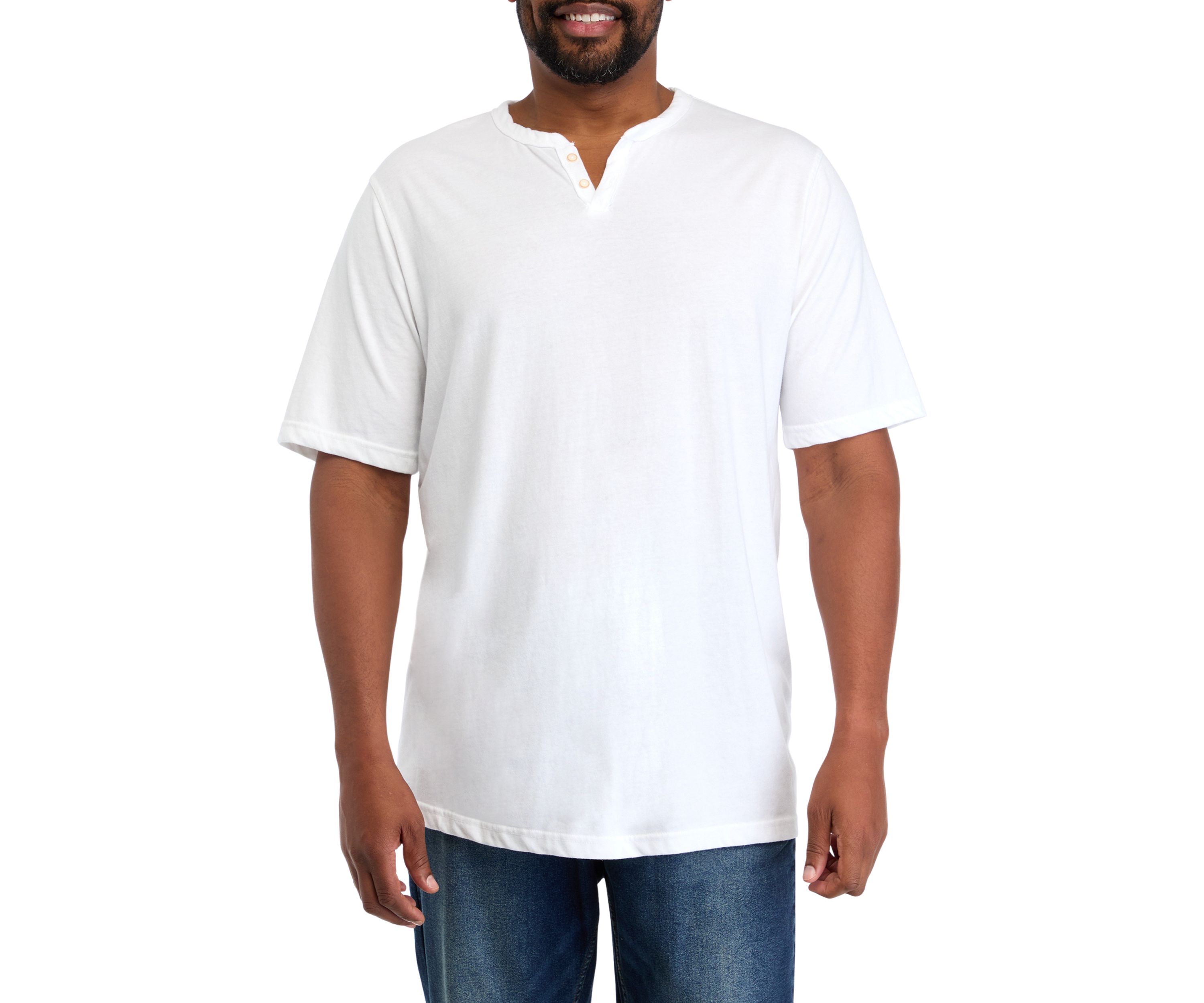 Big & Tall Short Sleeve Burnout T-Shirt