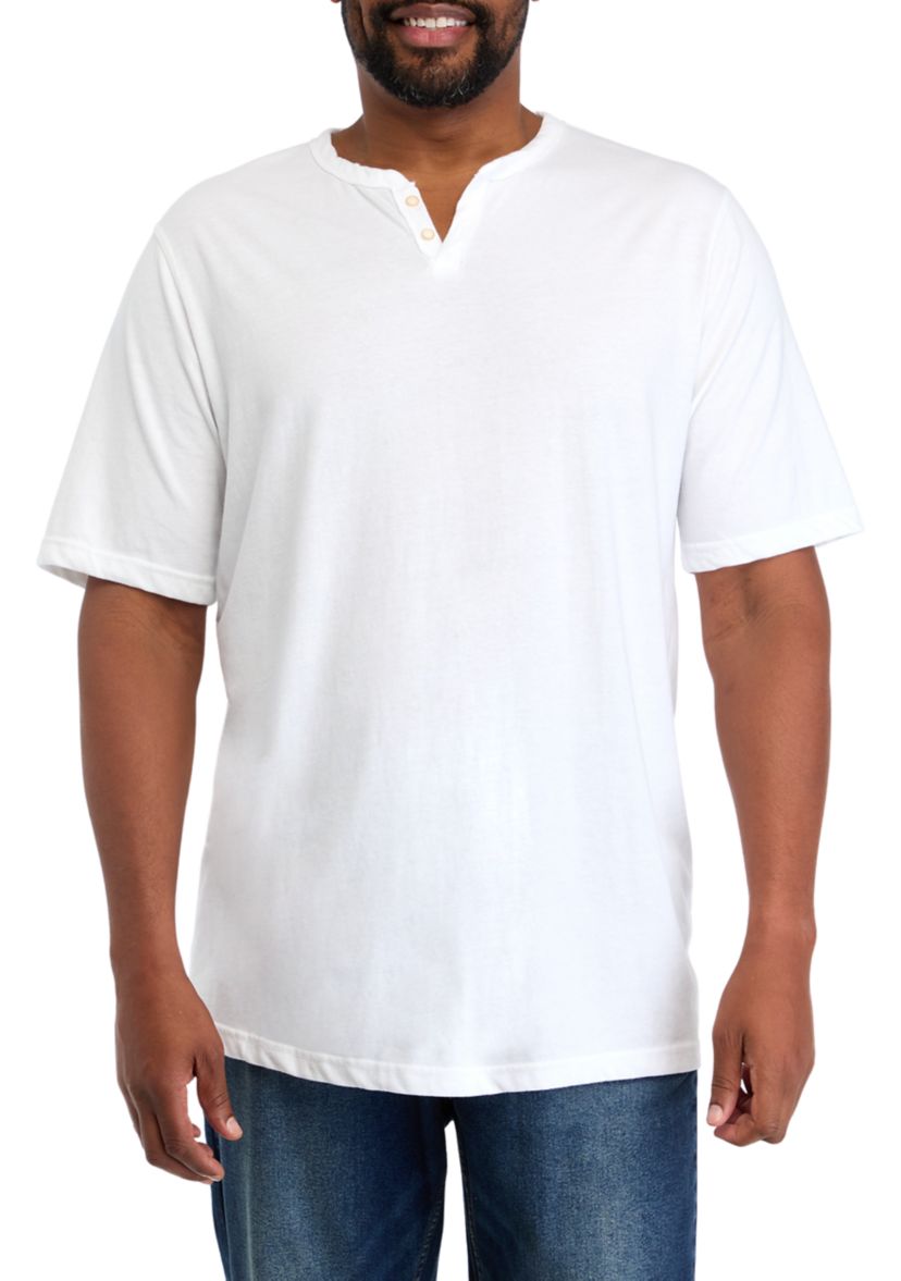 Big & Tall Short Sleeve Burnout T-Shirt
