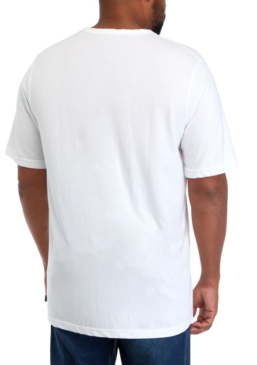 Big & Tall Short Sleeve Burnout T-Shirt