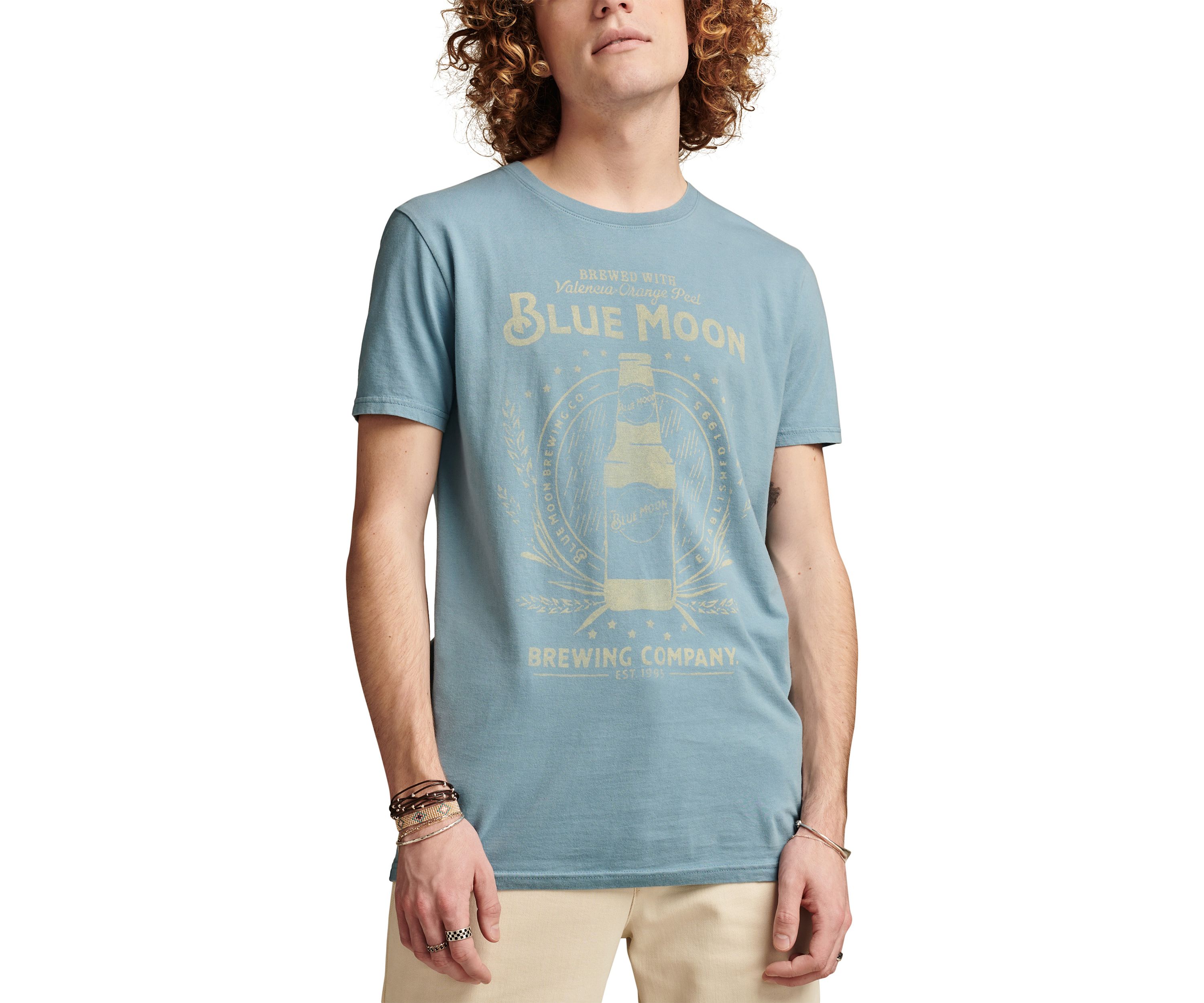Big & Tall Blue Moon Graphic T-Shirt 