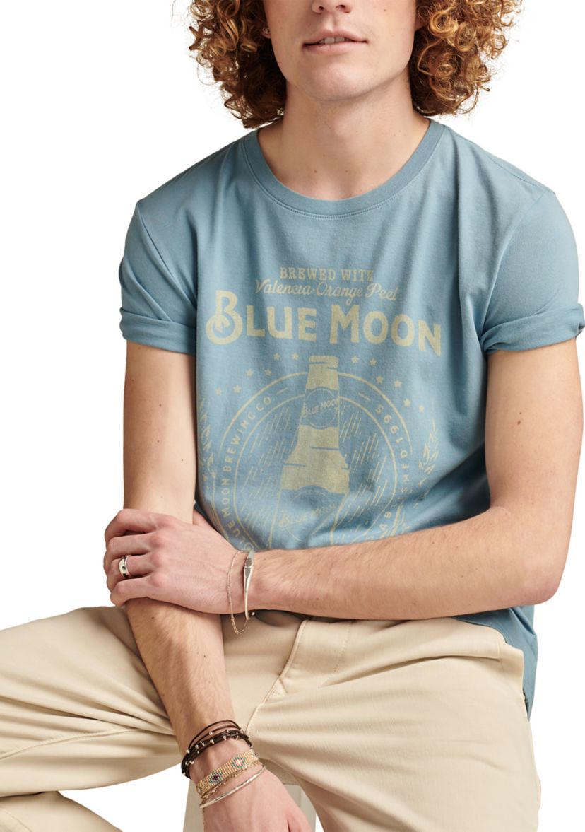 Big & Tall Blue Moon Graphic T-Shirt 