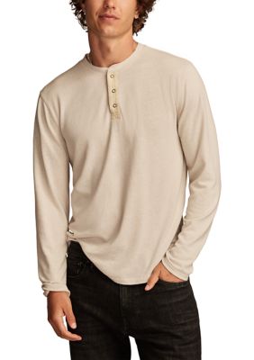 Lucky Brand Men's Weekend Slub Henley Shirt
