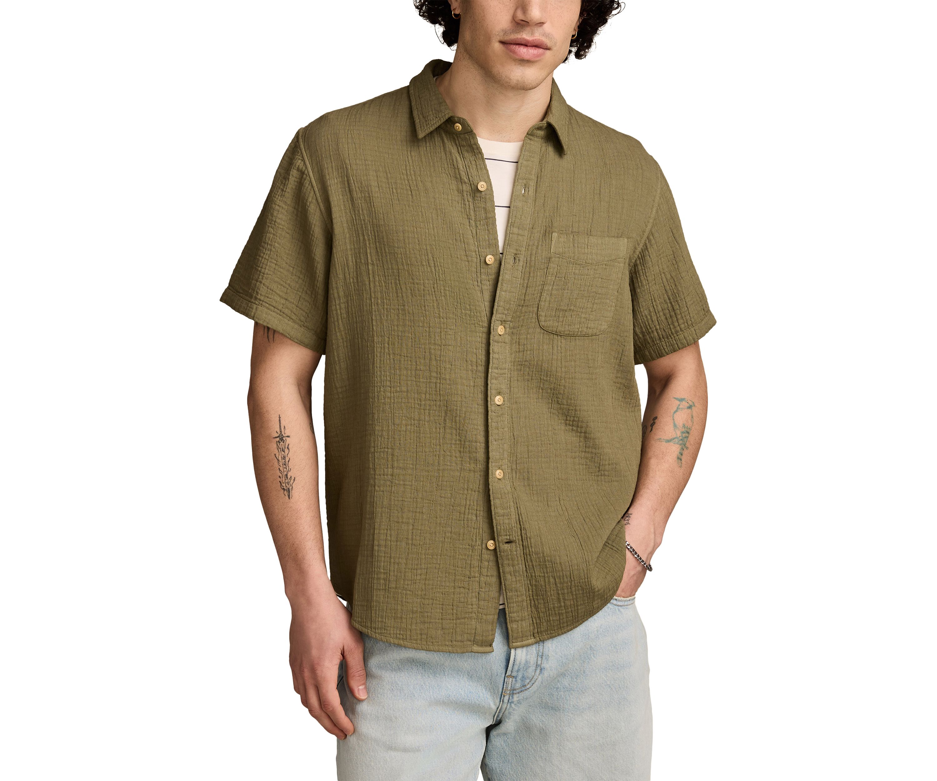 Double Gauze Knit Shirt