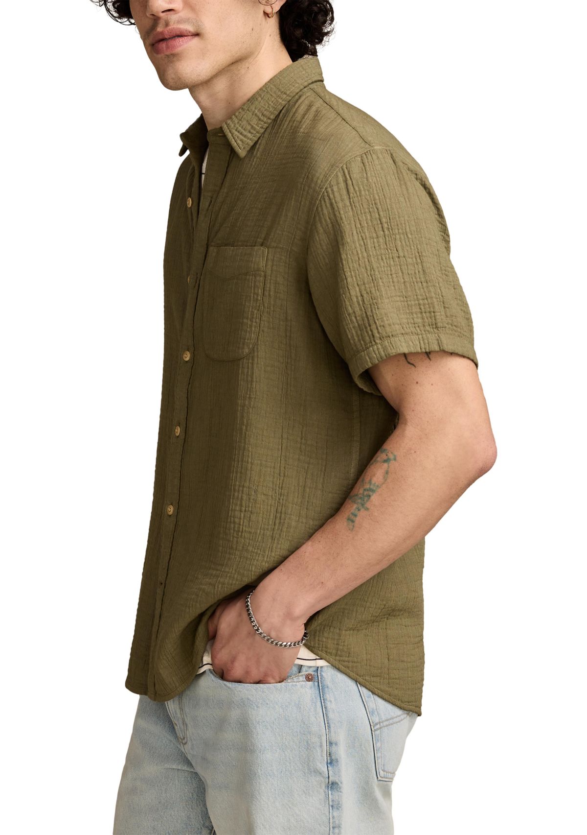 Double Gauze Knit Shirt