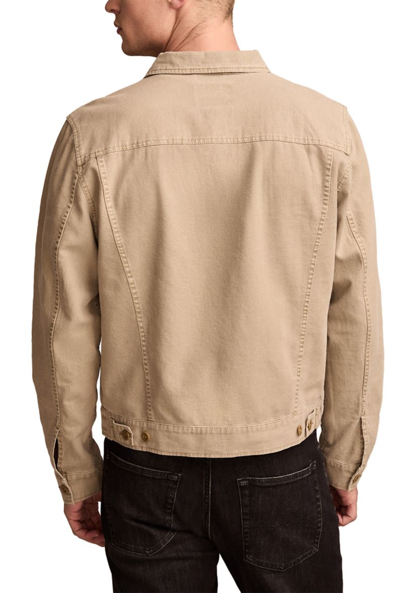 Linen Trucker Jacket