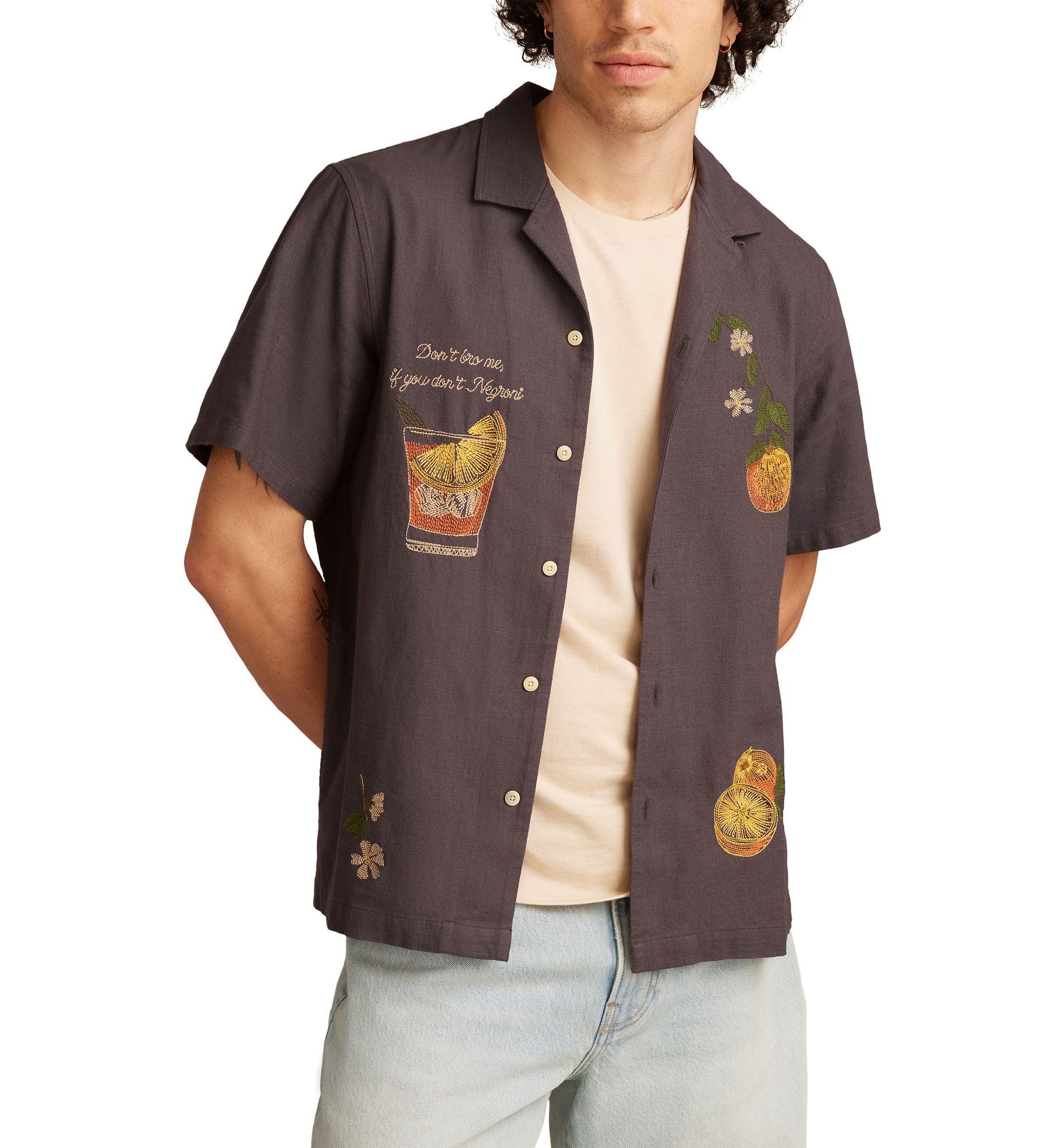 Vice Camp Collar Short Sleeve Shirt