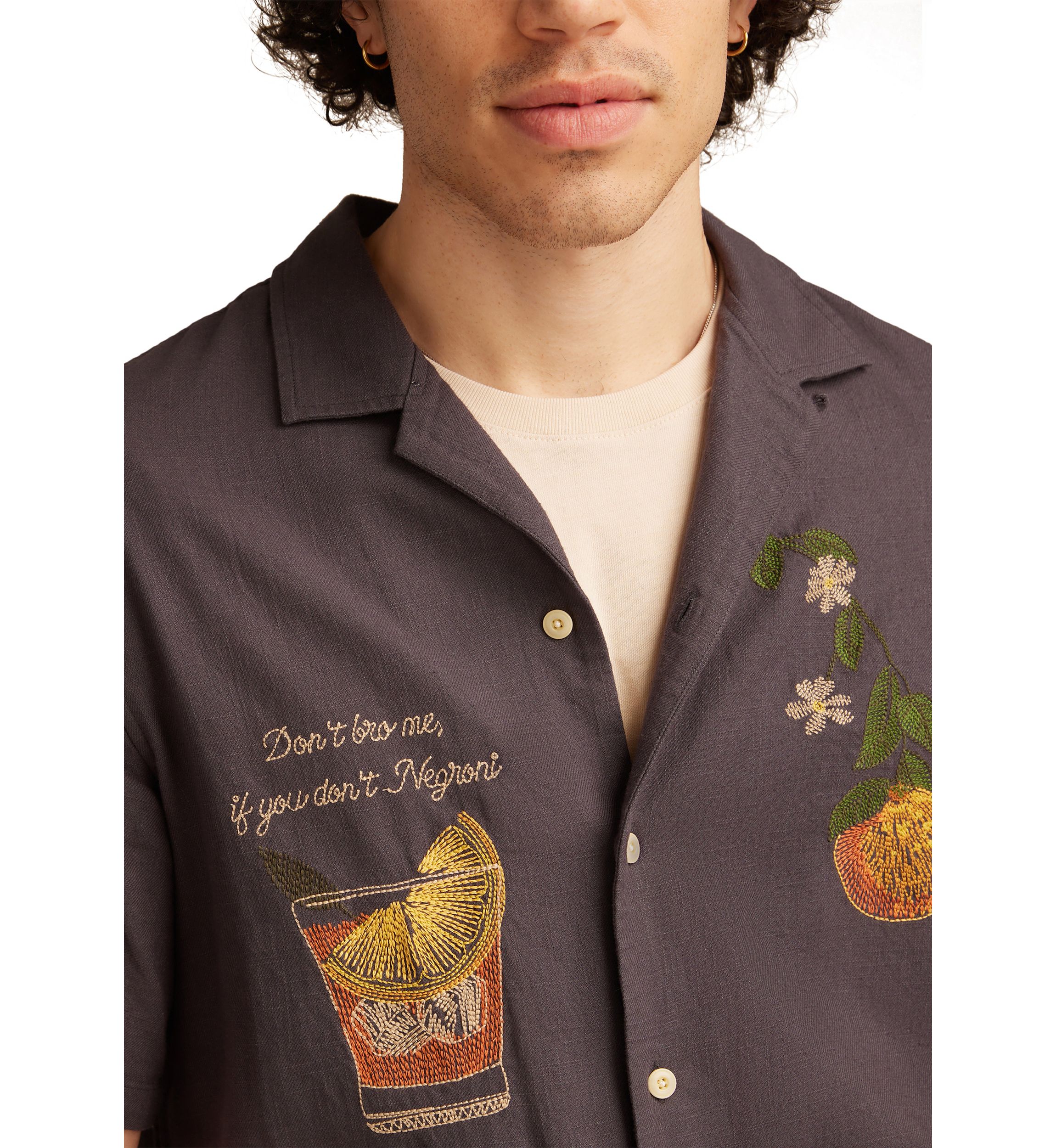 Vice Camp Collar Short Sleeve Shirt