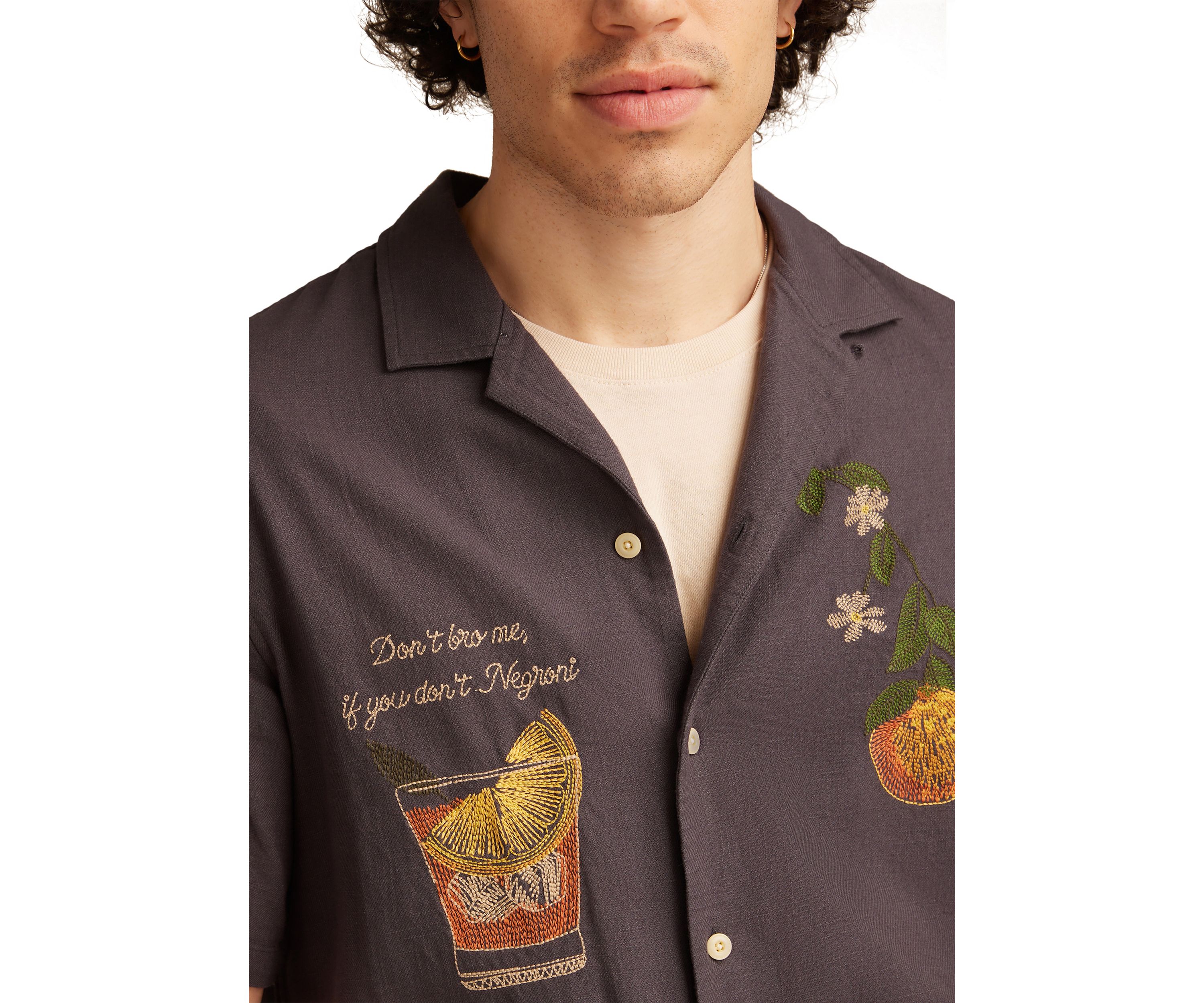 Vice Camp Collar Short Sleeve Shirt