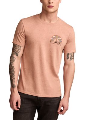 Lucky Brand Mens California Desert Music TShirt