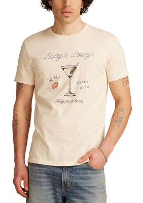 Lucky Brand Men's Cocktail Graphic T-Shirt