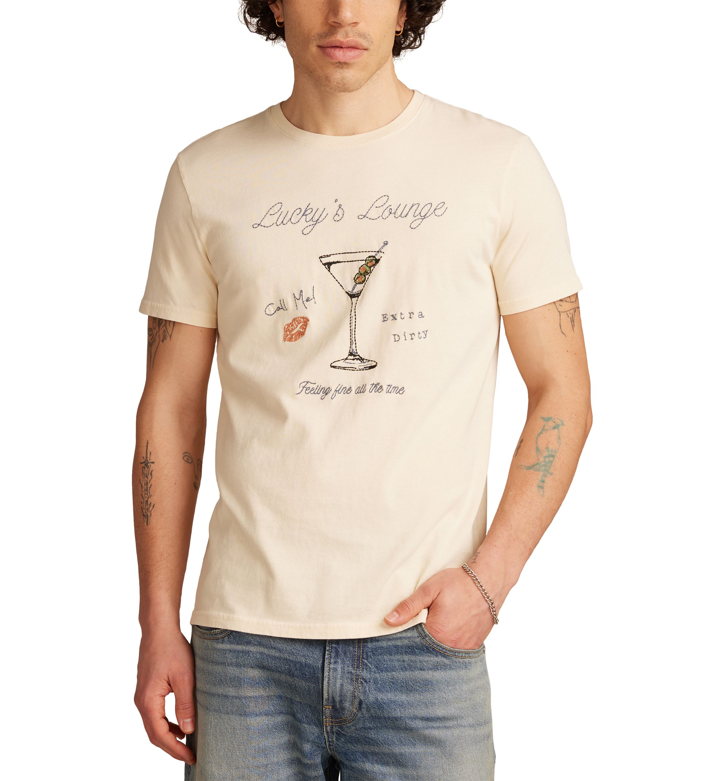 Cocktail Graphic T-Shirt
