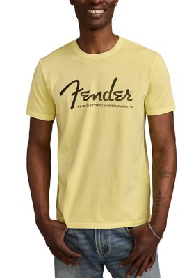 Lucky Brand Men's Fender Neon Graphic T-Shirt