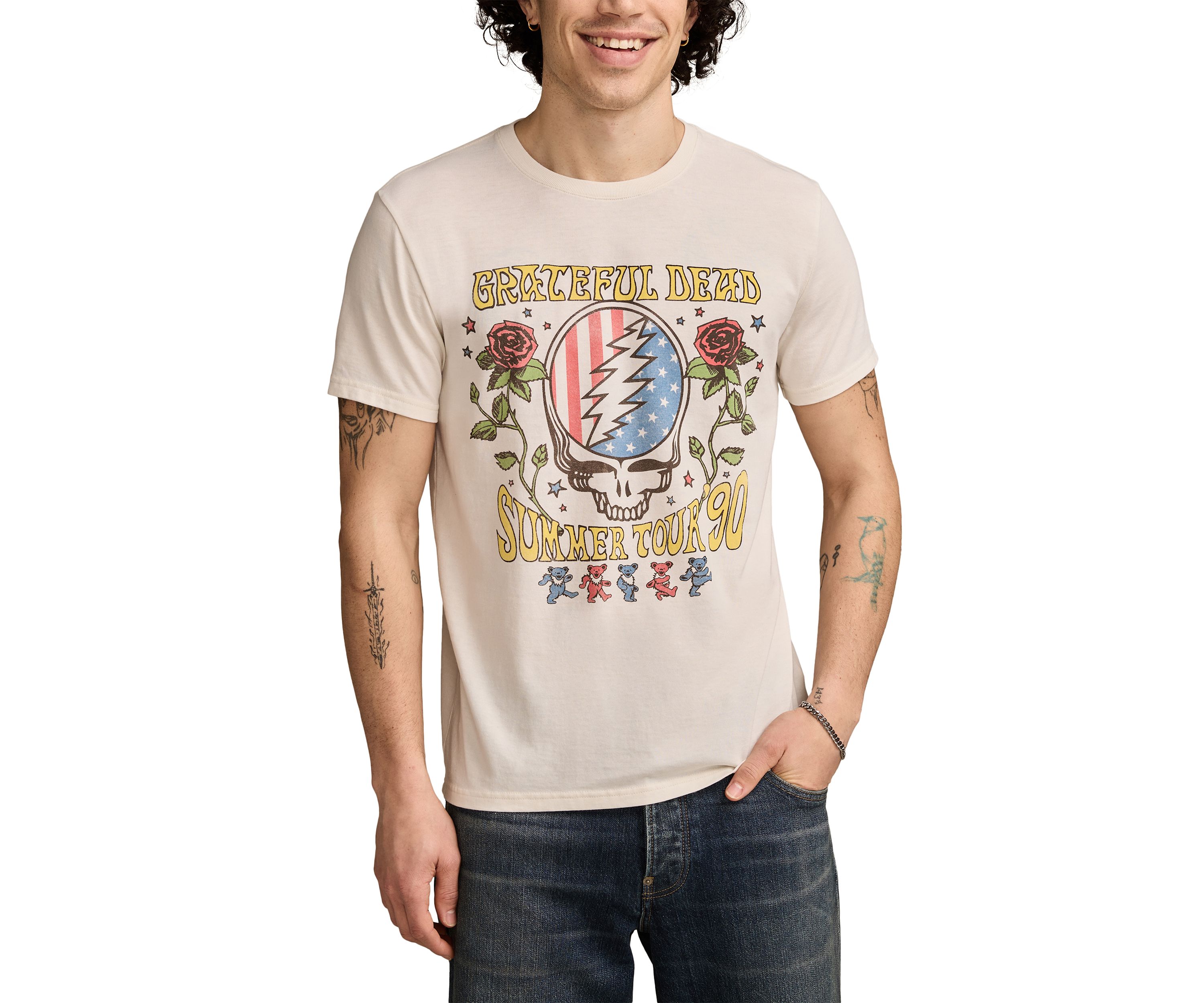 Short Sleeve Grateful Dead America Graphic T-Shirt 