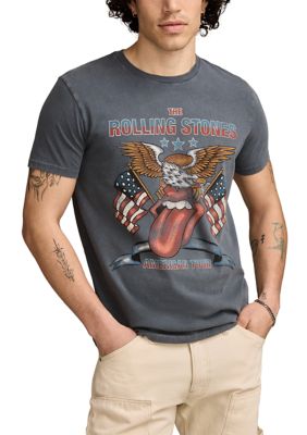 Lucky Brand Men's Rolling Stones Eagle Graphic T-Shirt