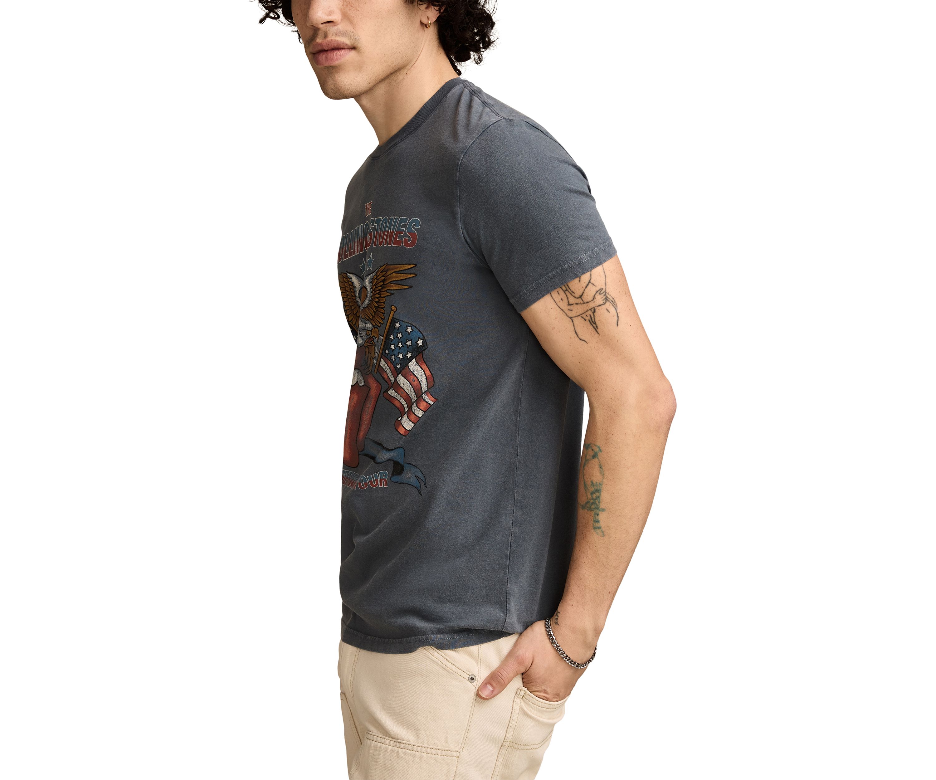 Rolling Stones Eagle Graphic T-Shirt 