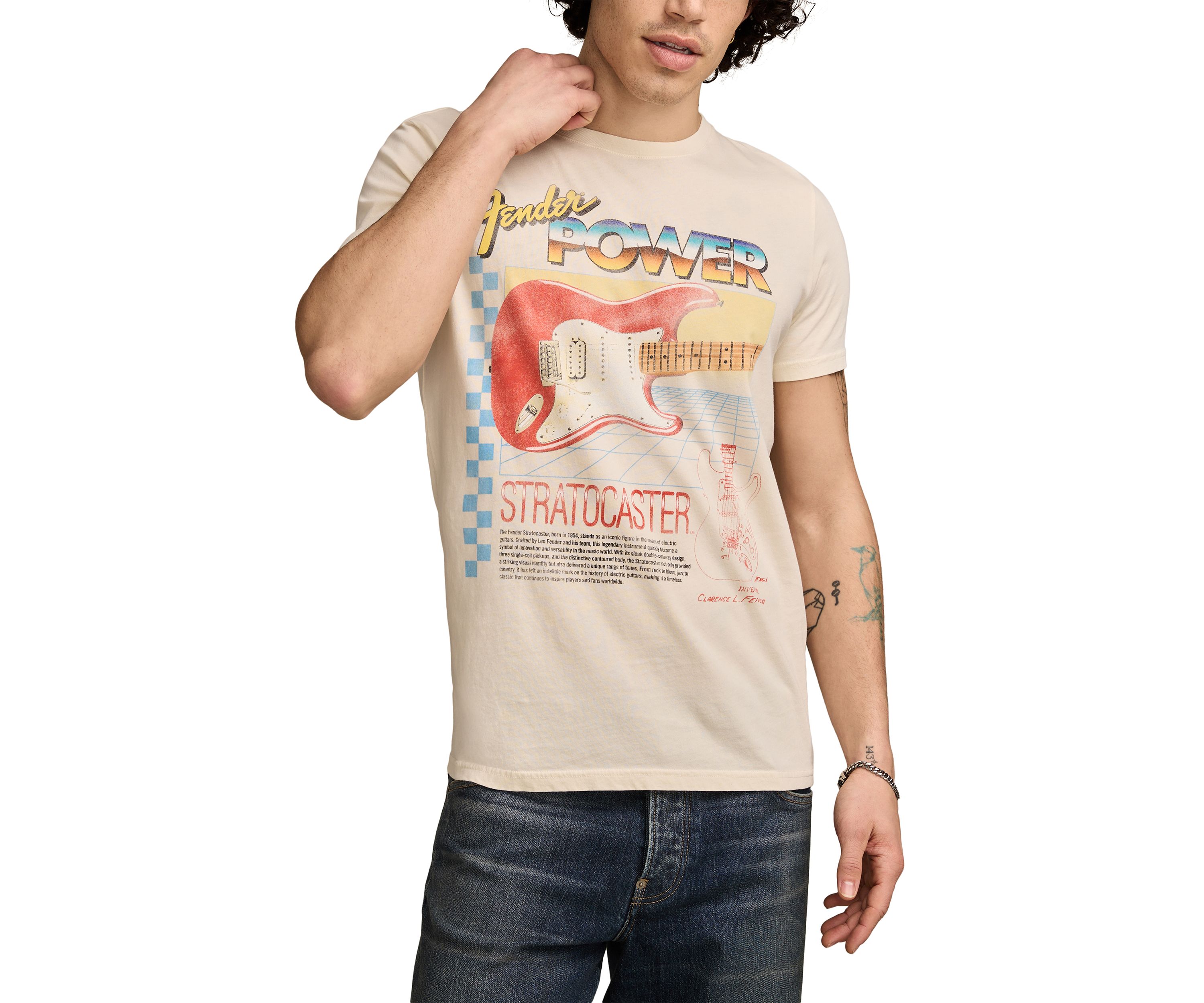 Fender Strat Power Graphic T-Shirt