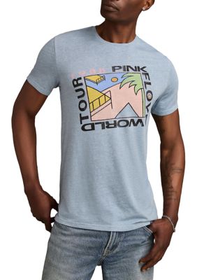 Lucky Brand Men's Pink Floyd 1988 World Tour Graphic T-Shirt