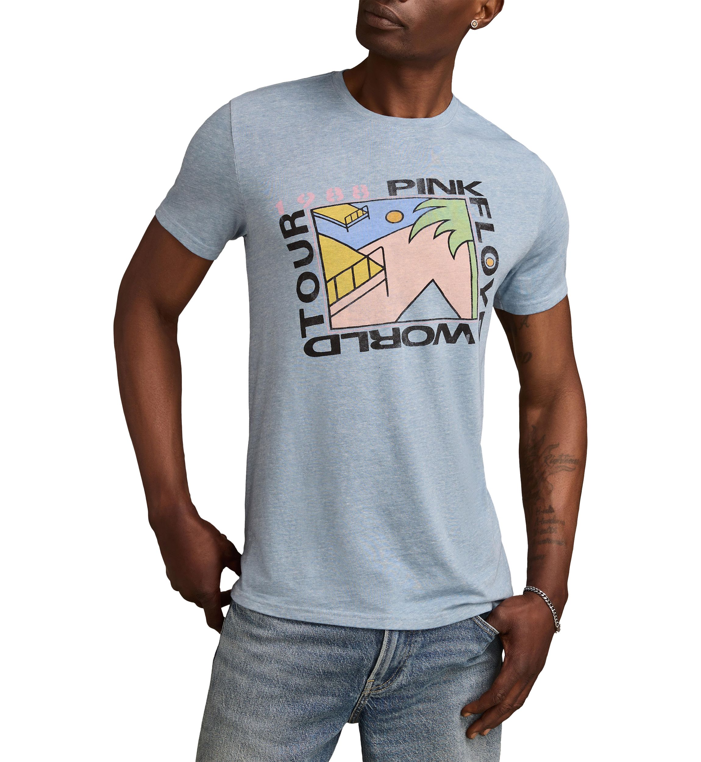 Pink Floyd 1988 World Tour Graphic T-Shirt